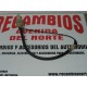 CABLE EMBRAGUE FORD FIESTA DEL 84-89 LARGO 680 mm CON SERVOFRENO