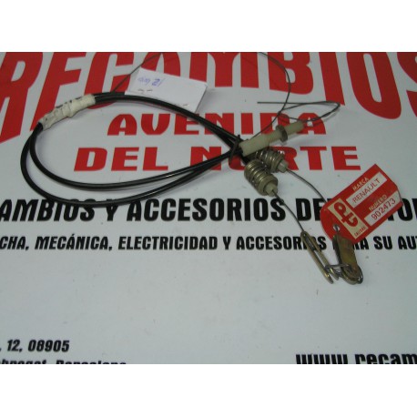 CABLE ACELERADOR RENAULT 6 LARGO 885 mm REF ORG 7702004852 PT 2473