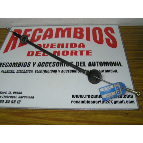 CABLE EMBRAGUE MALAGA-IBIZA DIESEL LARGO 575 mm REF ORG. X039527580 PT 5128