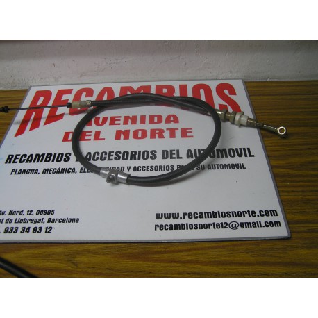 CABLE EMBRAGUE SEAT 131 SIN REGULADOR Y CON ENGRASE LARGO 120 CMS