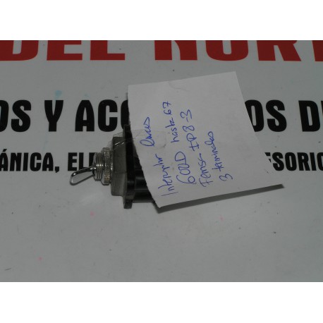 INTERRUPTOR DE LUCES SEAT 600 HASTA EL 67 TRES TERMINALES FEMSA 1P8-3