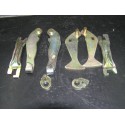 KIT ACCESORIOS MAXILAS ZAPATA FRENO TRASERO RENAULT 4 GTL REF ORG 7701201719