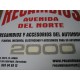 ANAGRAMA ADHESIVO NEGRO 2000 SEAT 124 Y 1430
