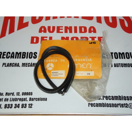 CORREA DINAMO DE EMERGENCIA RENAULT 4L SUPER Y R-6