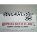 ANAGRAMA TRASERO SEAT PANDA 35