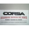 ANAGRAMA TRASERO OPEL CORSA
