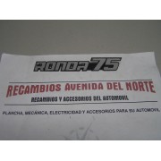 ANAGRAMA PEQUEÑO SEAT RONDA 75