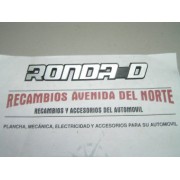 ANAGRAMA TRASERO SEAT RONDA D