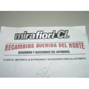 ANAGRAMA TRASERO SEAT 131 MIRAFIORI CL