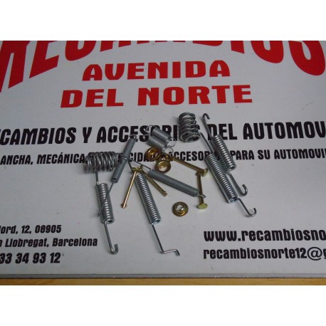 KIT SERRETAS MORDAZAS FRENO AUDI 80 90 PASSAT