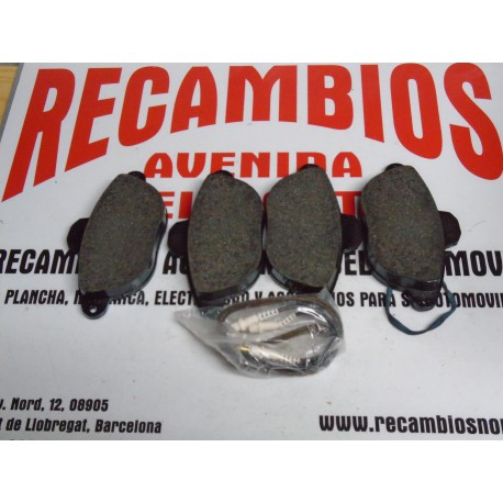 PASTILLAS DE FRENO DELANTERAS CITROEN XANTIA   BENDIX ICER 181154