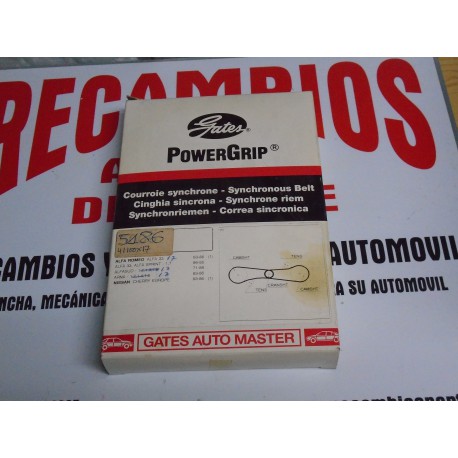 CORREA DISTRIBUCION ALFA ROMEO  Y NISSAN CHERRY EUROPA REF POWEGRIP 41100X17 - 5186