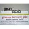 ANAGRAMA SEAT 850 BERLINA Y COUPE METALICO