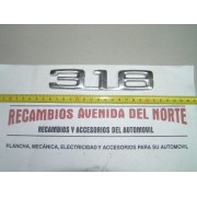 ANAGRAMA TRASERO BMW 318
