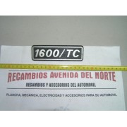 ANAGRAMA LATERAL SEAT 131 1600 TC METALICO