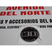 ANAGRAMA ADHESIVO IBIZA 30 ANIVERSARIO REF ORG, 6J0853041B