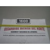 ANAGRAMA LATERAL SEAT 131 1600 LETRAS SATINADAS