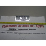 ANAGRAMA LATERAL SEAT 131 1430 LETRAS CROMADAS