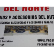 ANAGRAMA ESCORT METALICO ADHESIVO ORIGINAL REF ORG,1591992