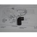 MANGUITO CODO DE GASES  SEAT 1430 124  131 MOTORES BIARBOL