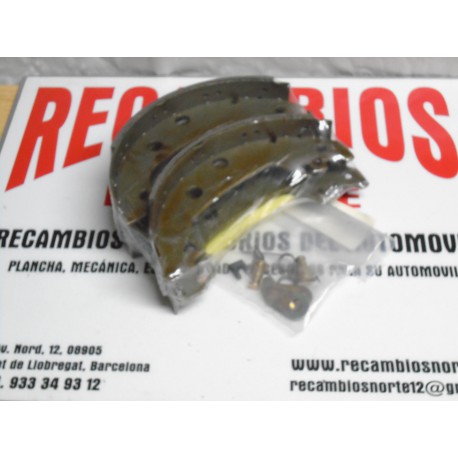 KIT MORDAZAS FRENO CON SERRETAS SISTEMA BENDIX SEAT 131 SOFIN RENAULT 25 CITROEN C-15