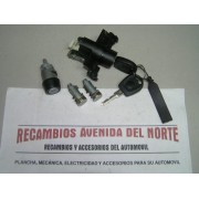 CONJUNTO TODAS LAS CERRADURAS MISMA LLAVE SEAT TOLEDO HASTA 1999