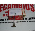 JUEGO DE 4 VALVULS DE ESCAPE CHAVETA DE  TRES RANURAS SEAT MOTORES 1600 Y 1800