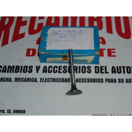 VALVULA ADMISION SEAT 124 FL RITMO  UNA RANURA