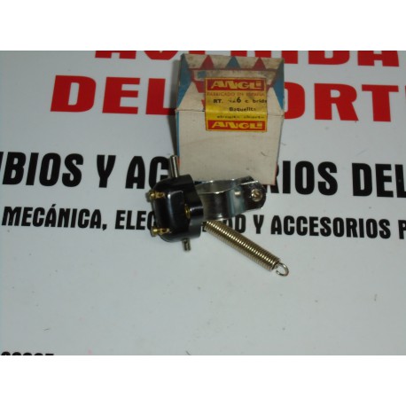 INTERRUPTOR STOP CON MUELLE BRIDA Y BAQUELITA OBSOLETO ANGLI 426