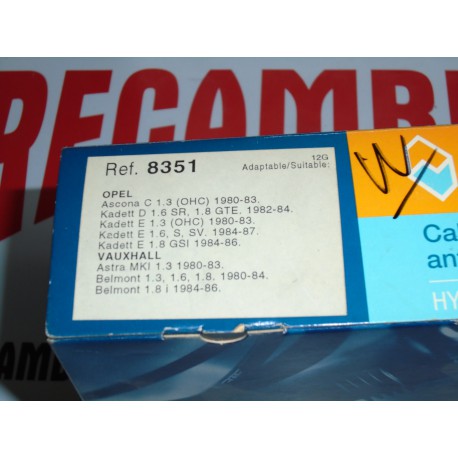 JUEGO CABLES ENCENDIDO ANTIPARASITARIOS  OPEL ASCONA KADETT Y ASTRA REF FAE-8351