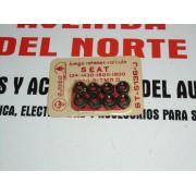 JUEGO DE RETENES VALVULAS SEAT 124 1430 1600 1800 2000 RITMO AJUSA ST5136J