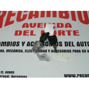 BOMBIN CON DOS LLAVES CERRAURA PUERTA DELANTERA IZQUIERDA RENAULT 19 REF ORG, 256603